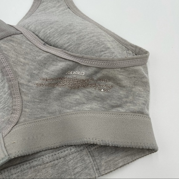 Joe Boxer Women’s Gray Sports Bra - Picture 4 of 6